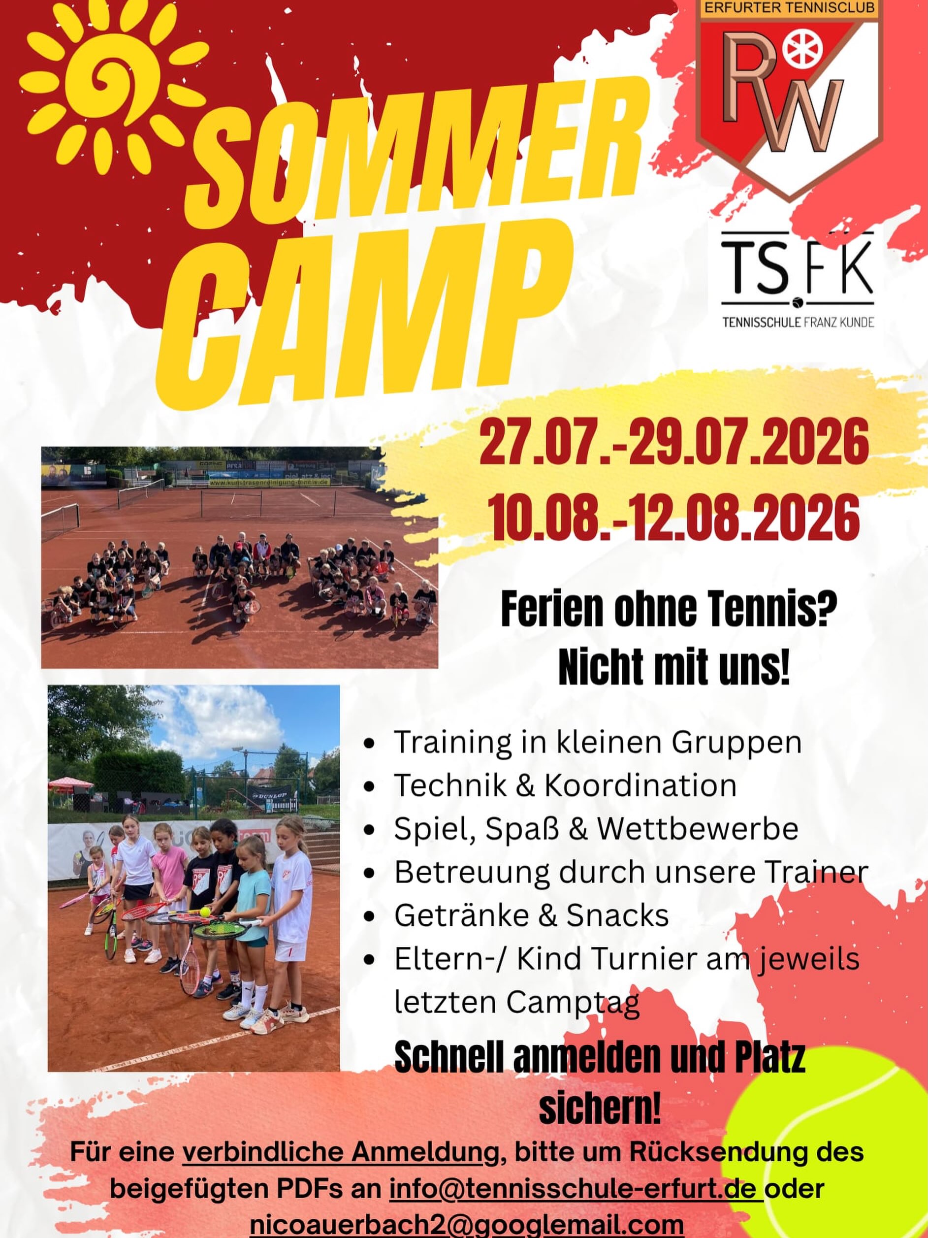 Jetzt noch anmelden!